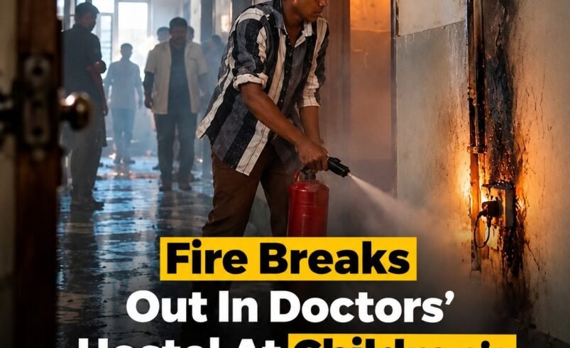 Fire Breaks Out at Children’s Hospital Lahore Boys’ Hostel