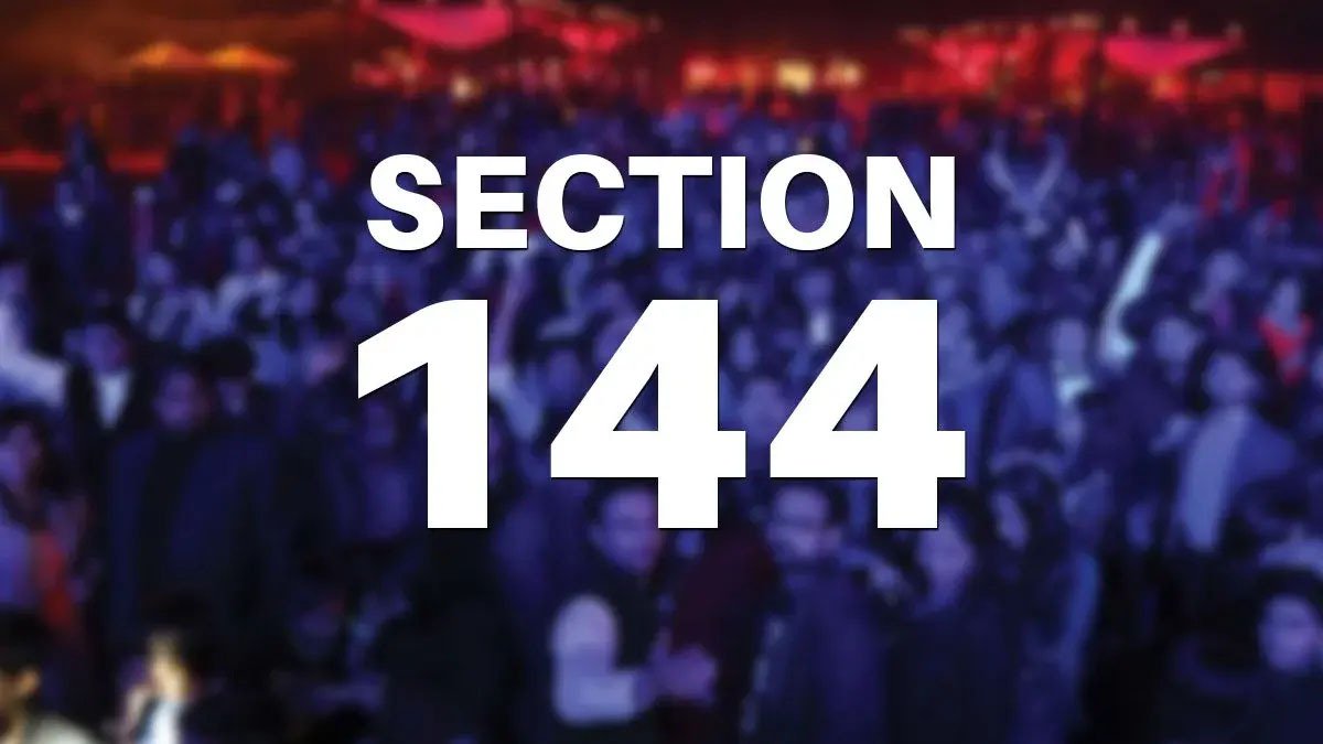Section 144 in Punjab