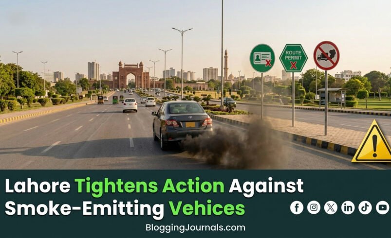 Lahore Air Quality Update: Anti-Smog Action Intensified