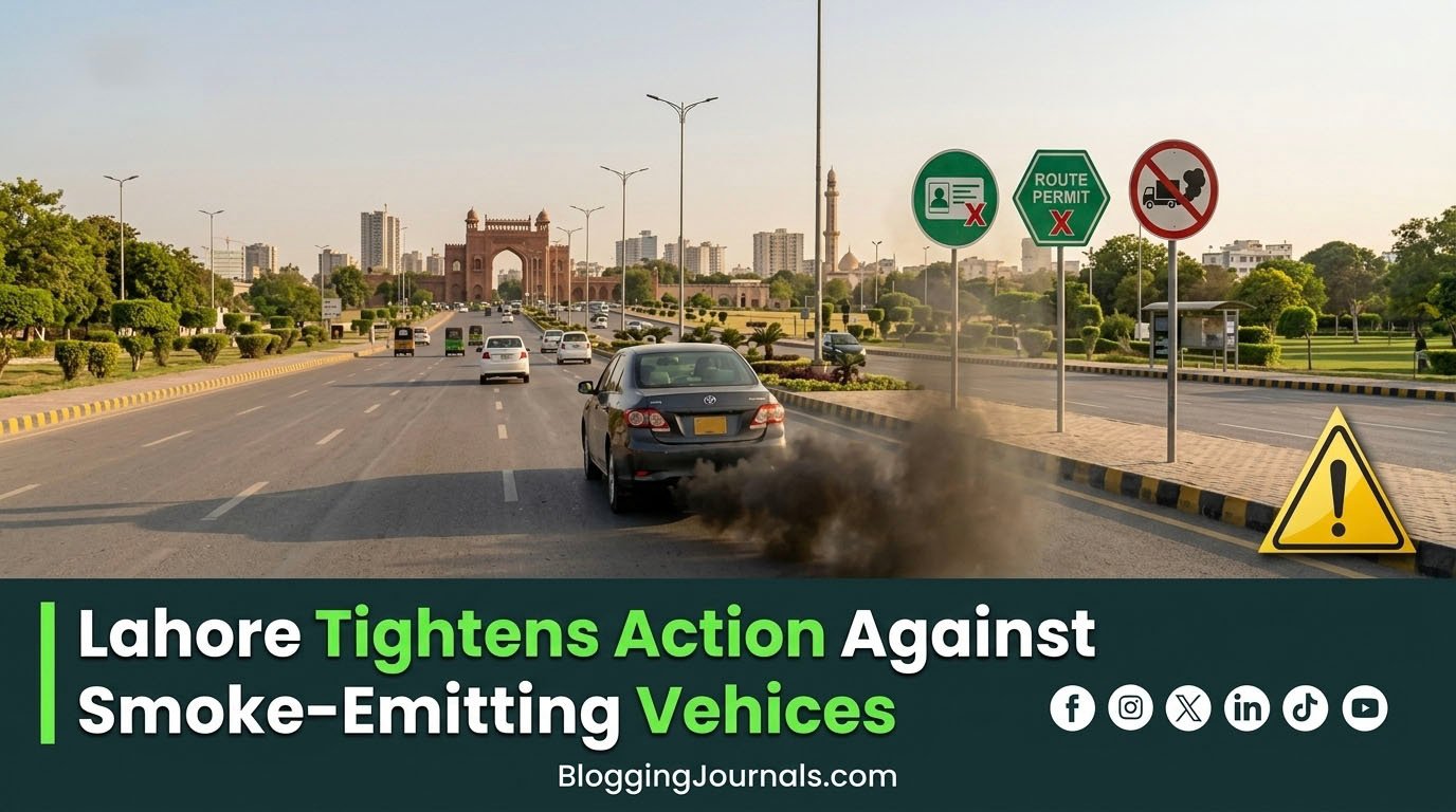 Lahore Air Quality Update: Anti-Smog Action Intensified