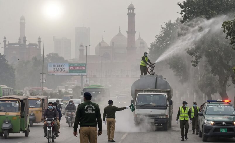Anti-smog campaign in Punjab