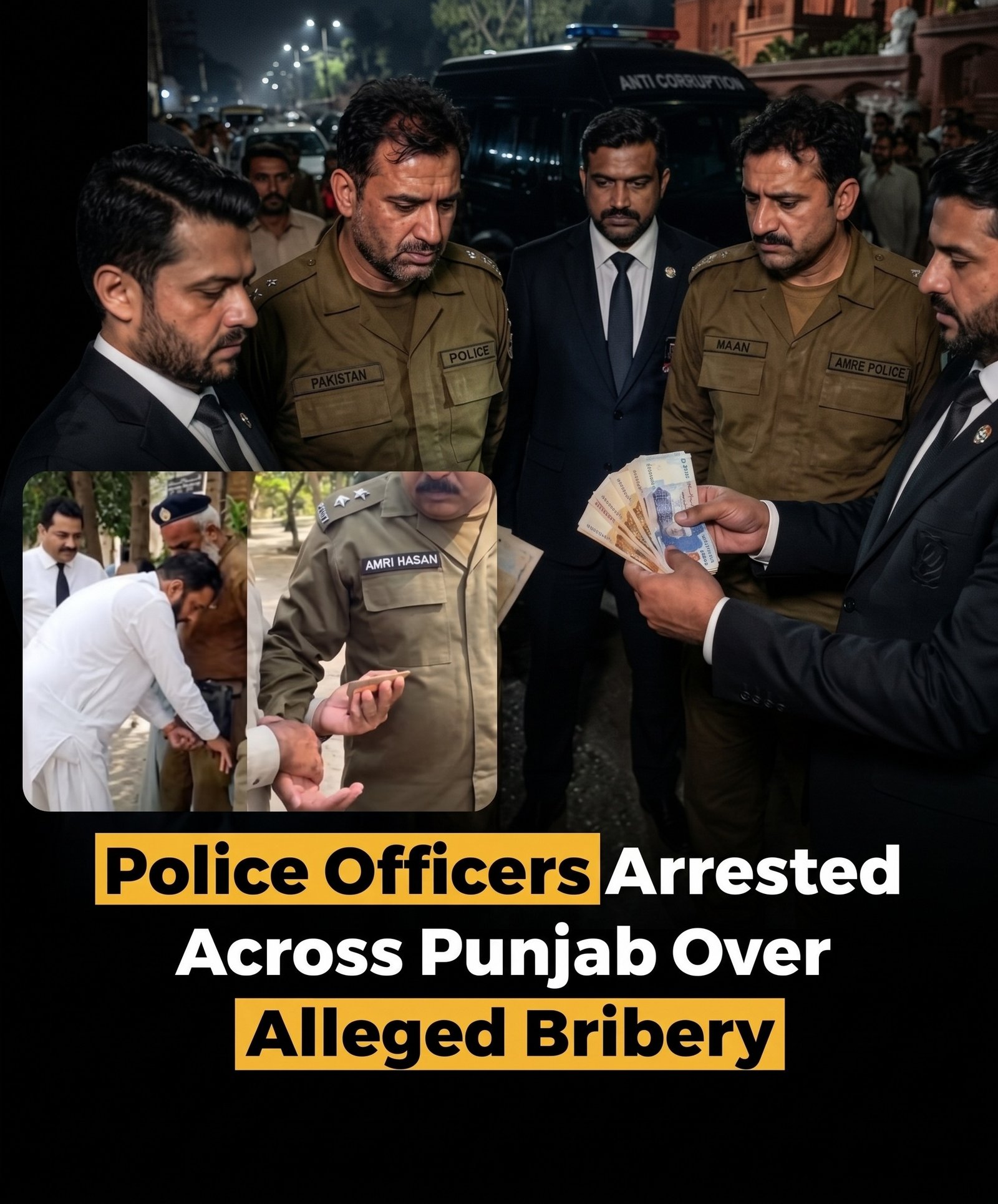 Lahore Shahdara ASI Faces Action After Alleged  Bribery Video