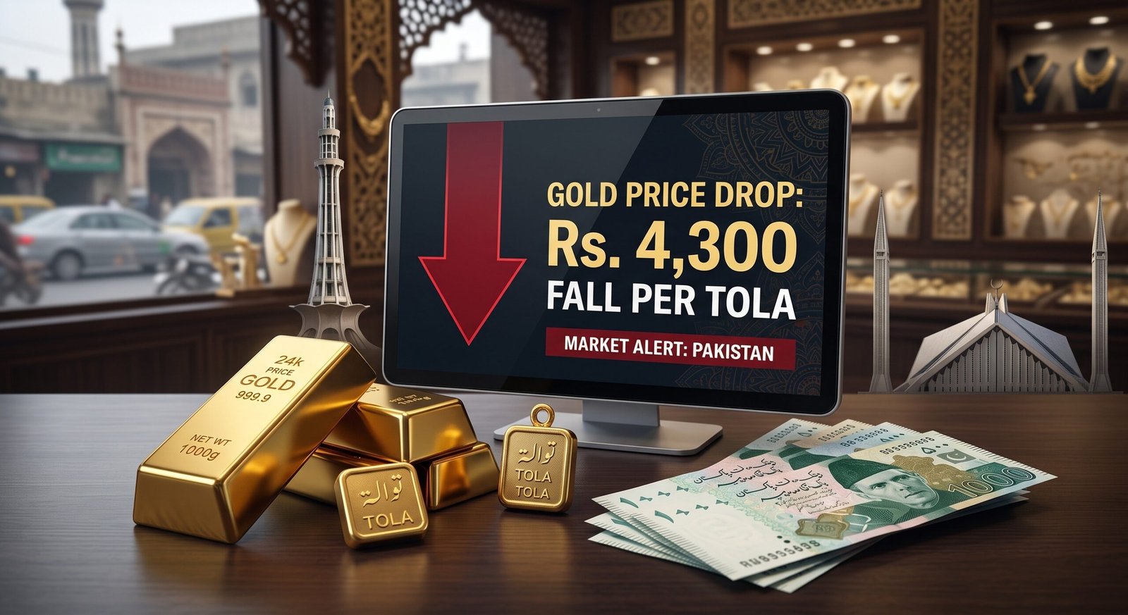 Pakistan gold price update