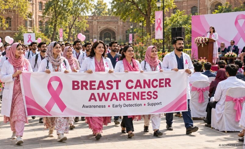 Breast cancer awareness seminar in Lahore