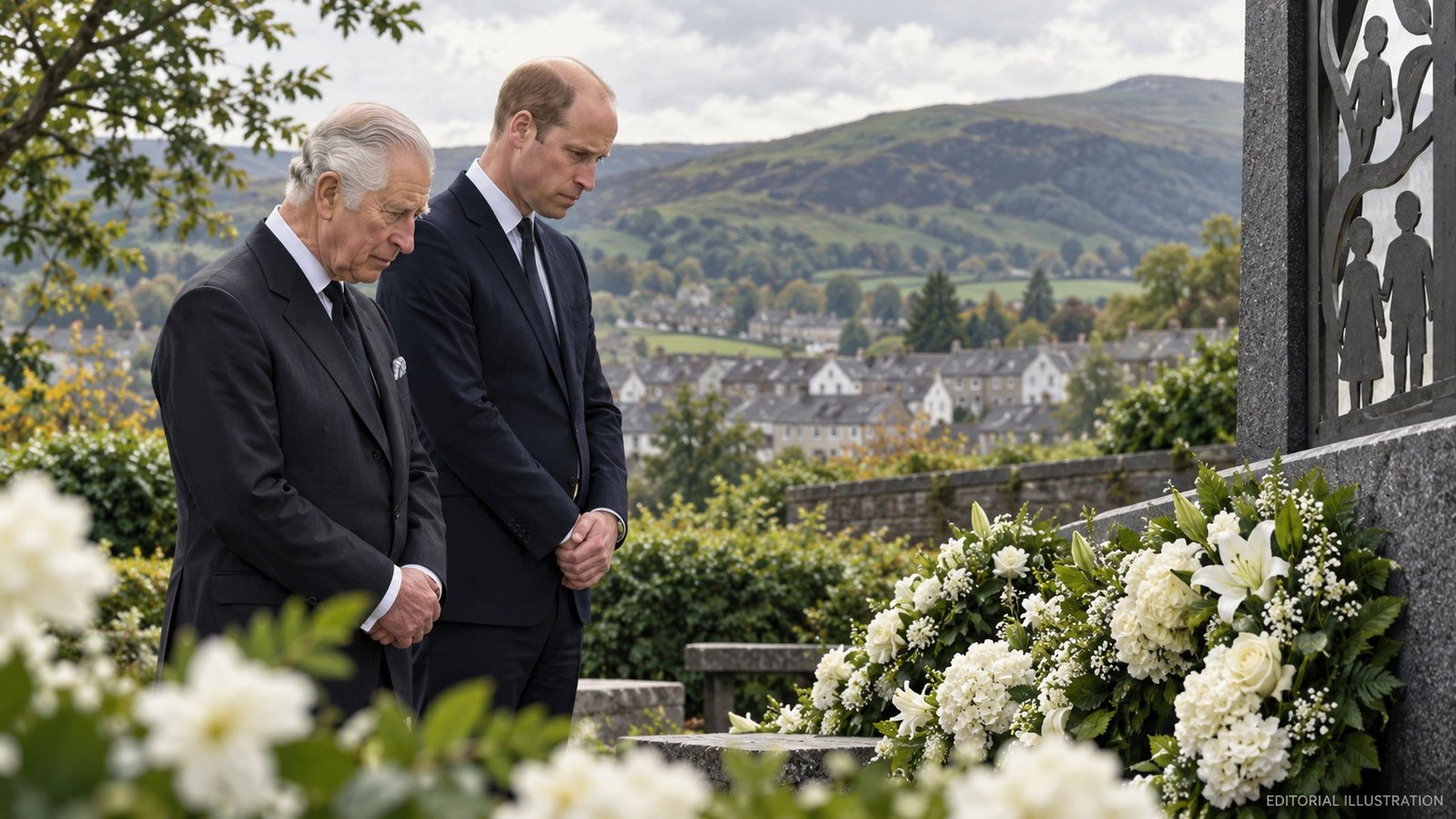 King Charles and Prince William to Remember Aberfan Disaster  Victims