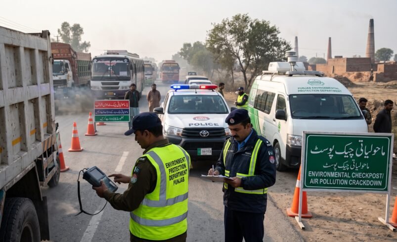 Punjab Steps Up Action Against Air Pollution  Across the Province