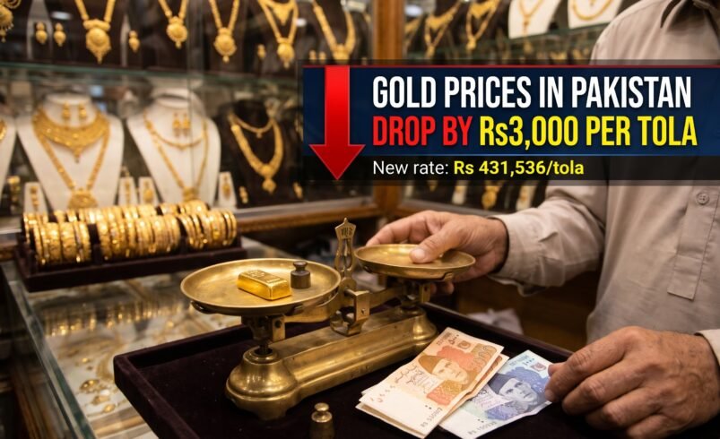 Gold prices in Pakistan