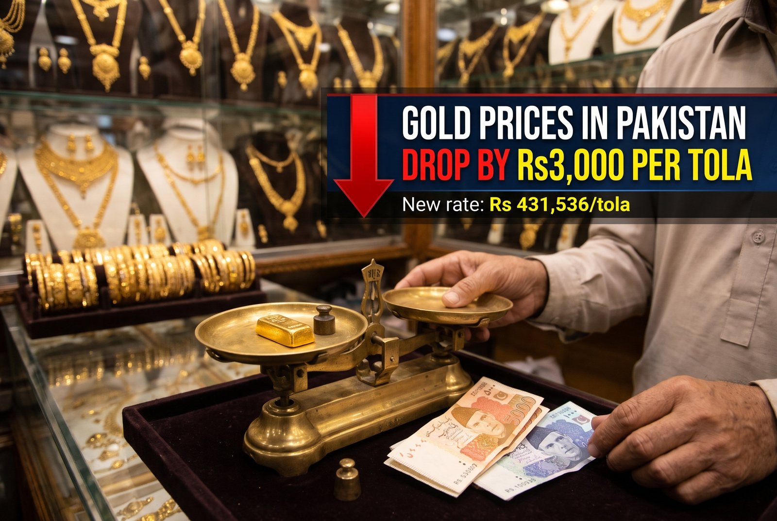 Gold prices in Pakistan