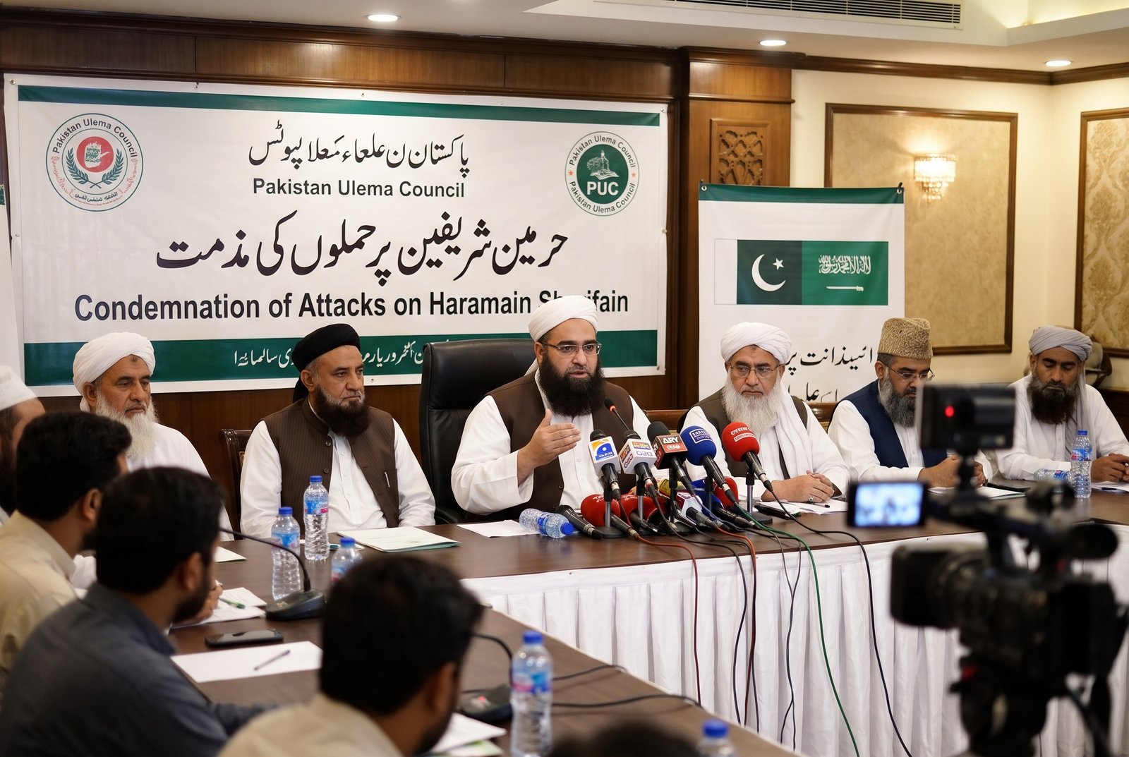 Hafiz Tahir Ashrafi Condemns Reported Houthi  Missile Attacks on Haramain Sharifain