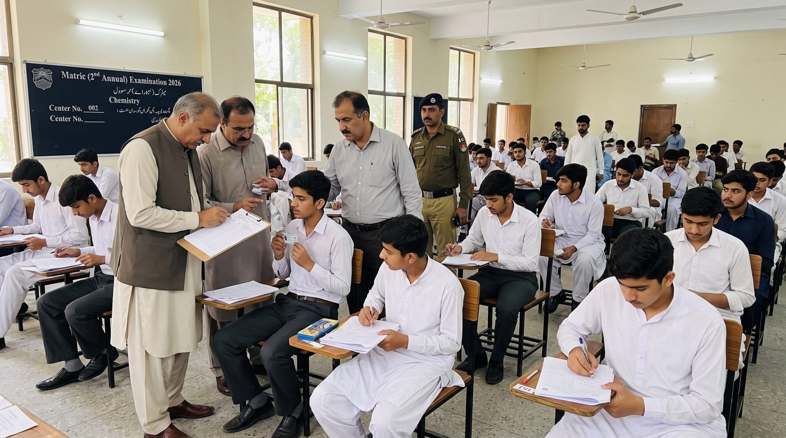 Lahore Board Takes Action Against Fake Candidate and Three Students  During Matric Exams