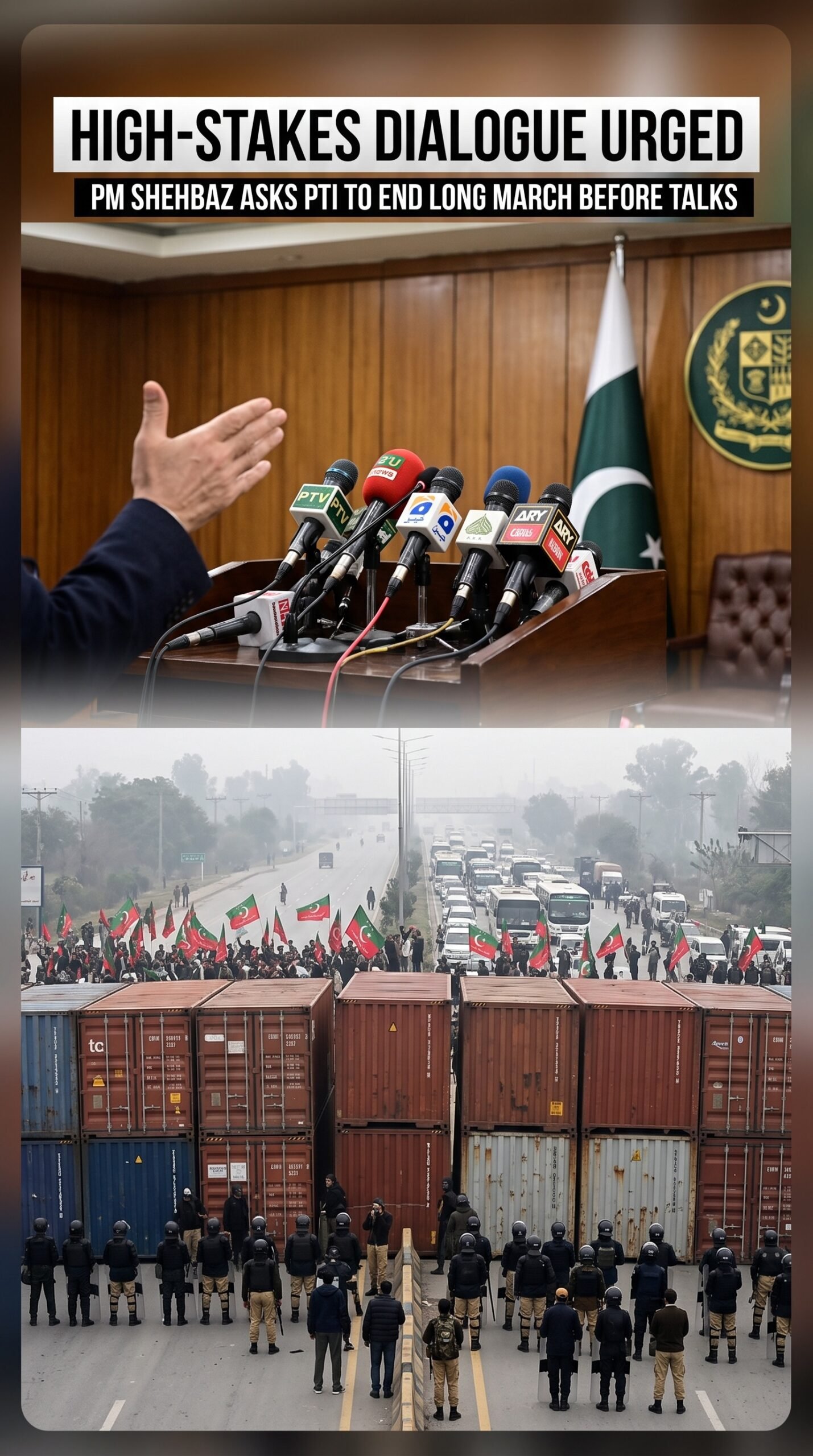 PM Shehbaz PTI talks