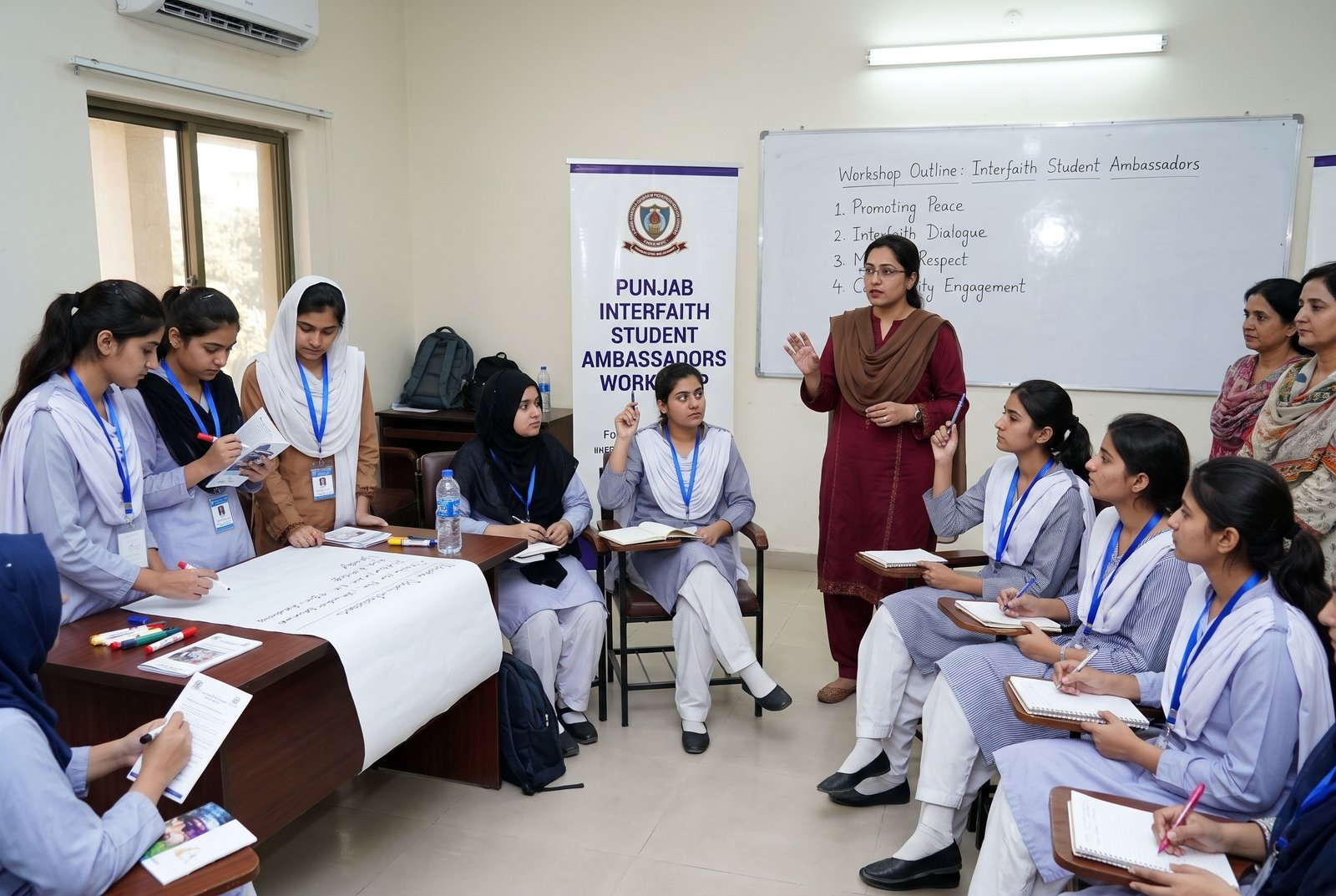 GCWUS Joins Punjab Interfaith Student  Ambassadors Workshop