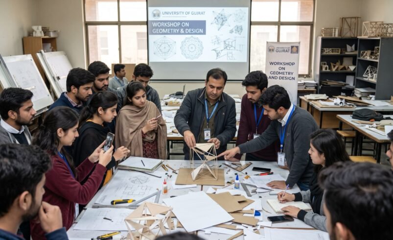 University of Gujrat architecture workshop