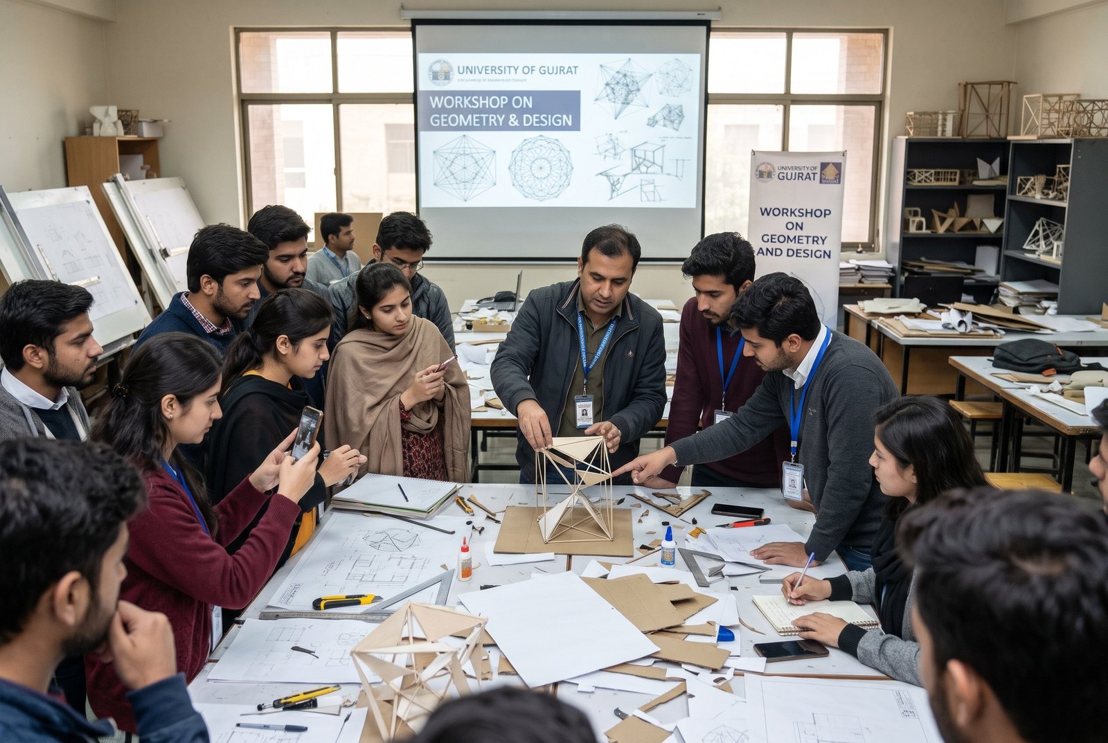 University of Gujrat architecture workshop