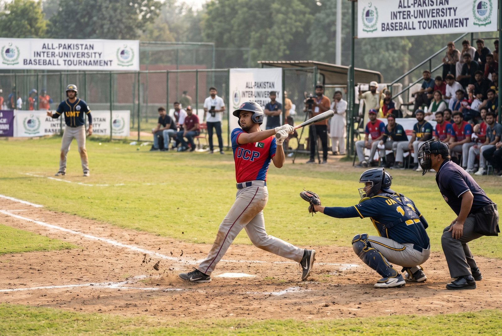 UCP and UMT Players Compete in All-Pakistan  Baseball Tournament
