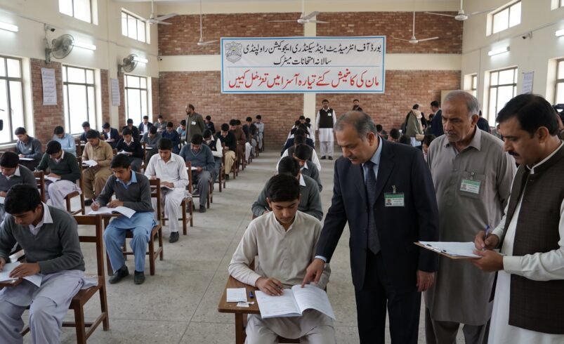 Two Candidates Face Cheating Cases During Matric  Exams in Attock