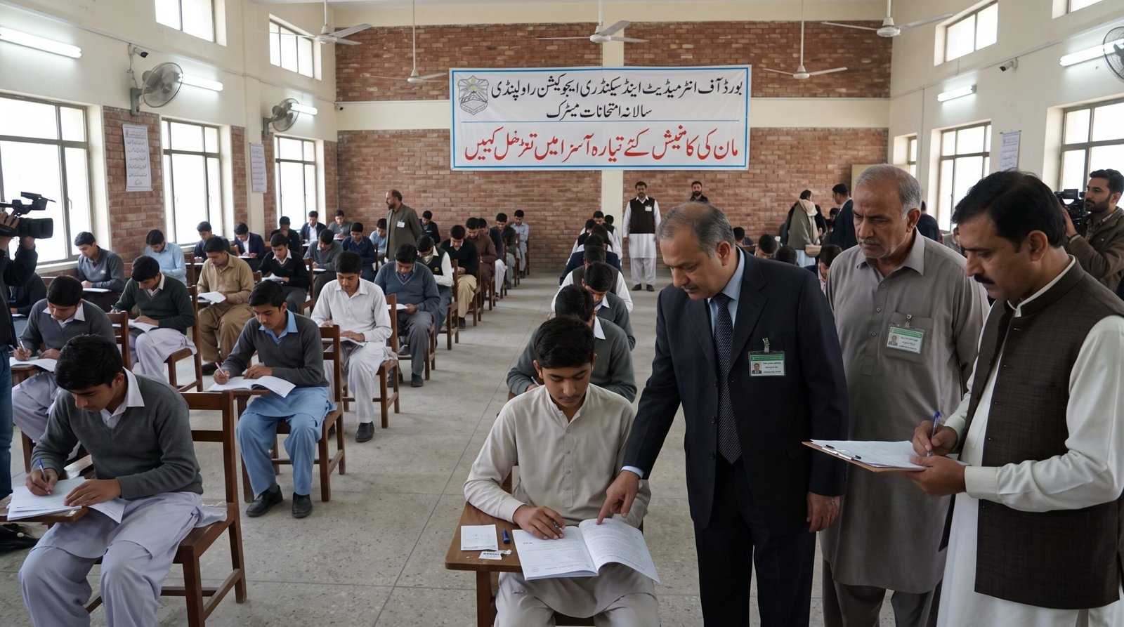 Two Candidates Face Cheating Cases During Matric  Exams in Attock
