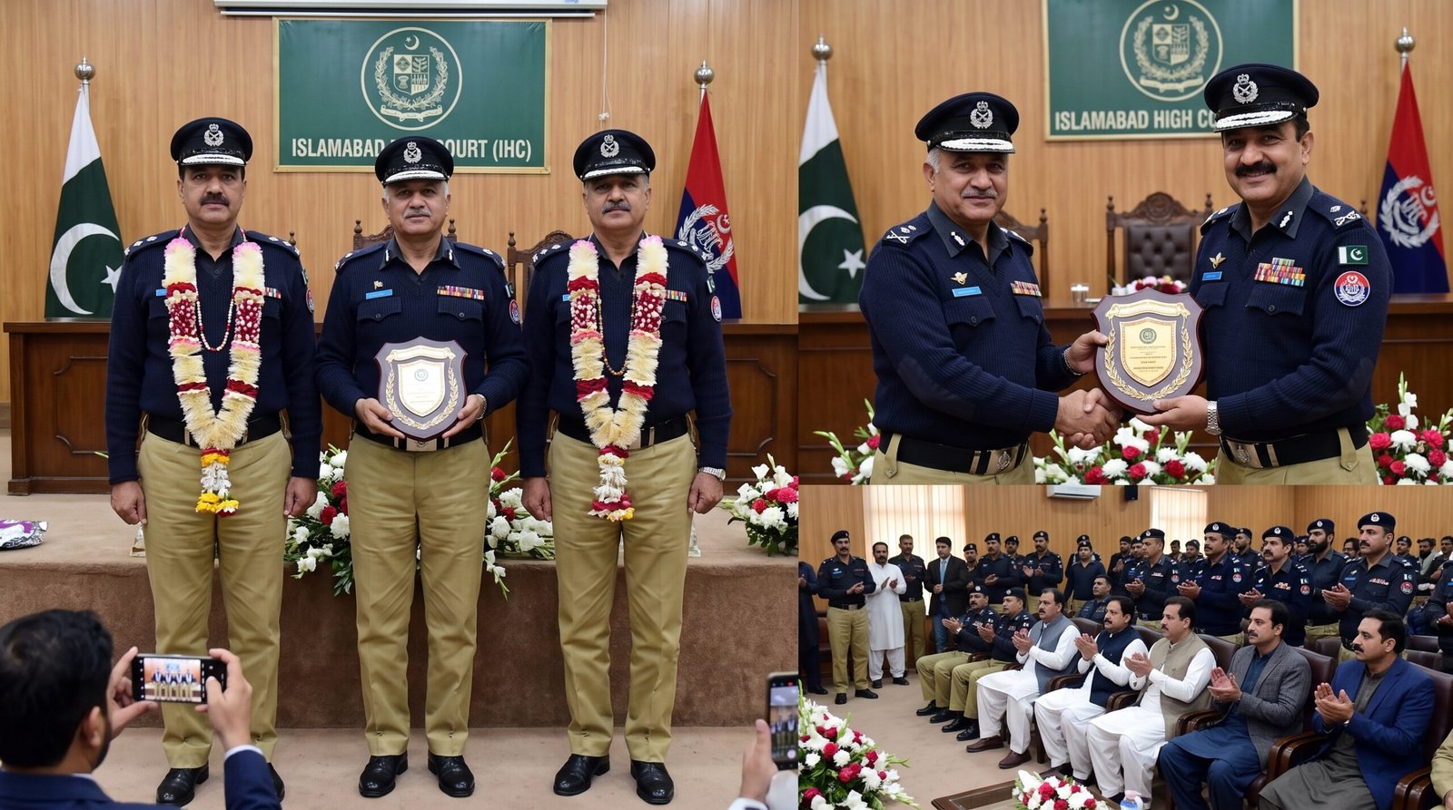 Three IHC Security Officers Retire After Decades of Police  Service