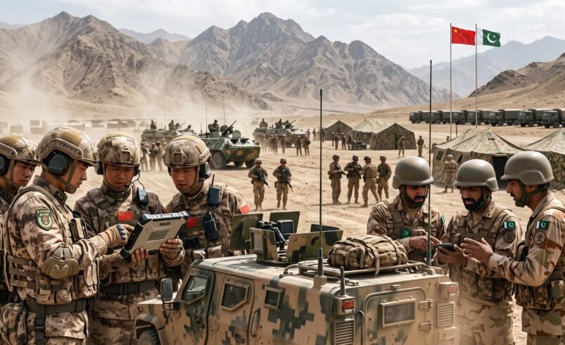 China Pakistan joint military exercise 2026