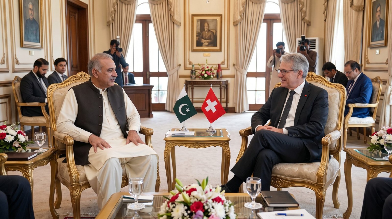 Punjab Governor and Swiss Ambassador Discuss Stronger Ties  Between Pakistan and Switzerland