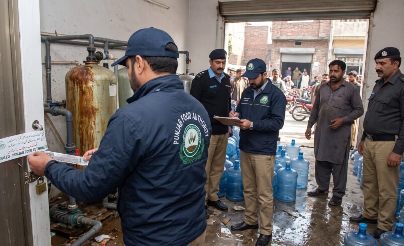 Punjab Food Authority food safety crackdown