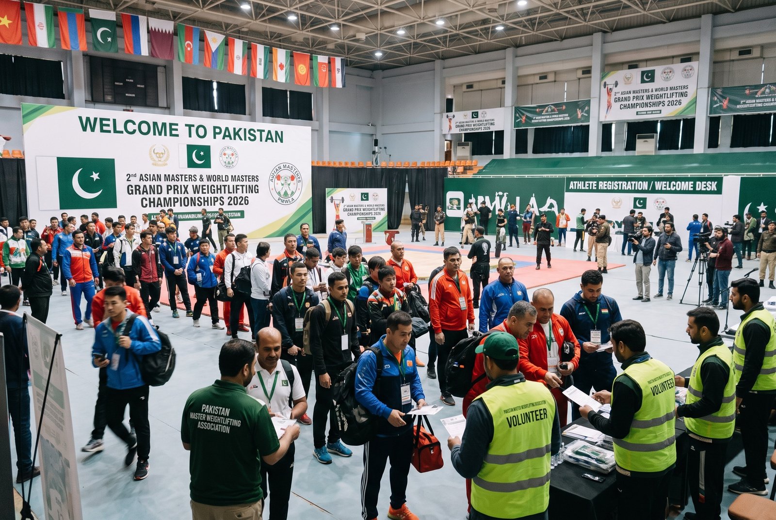 Pakistan Welcomes International Athletes for Asian  Masters Weightlifting Championship 2026