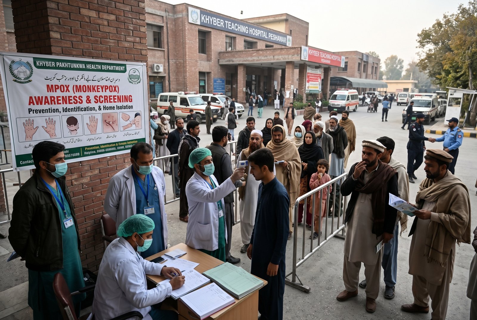 Monkeypox cases in Khyber Pakhtunkhwa