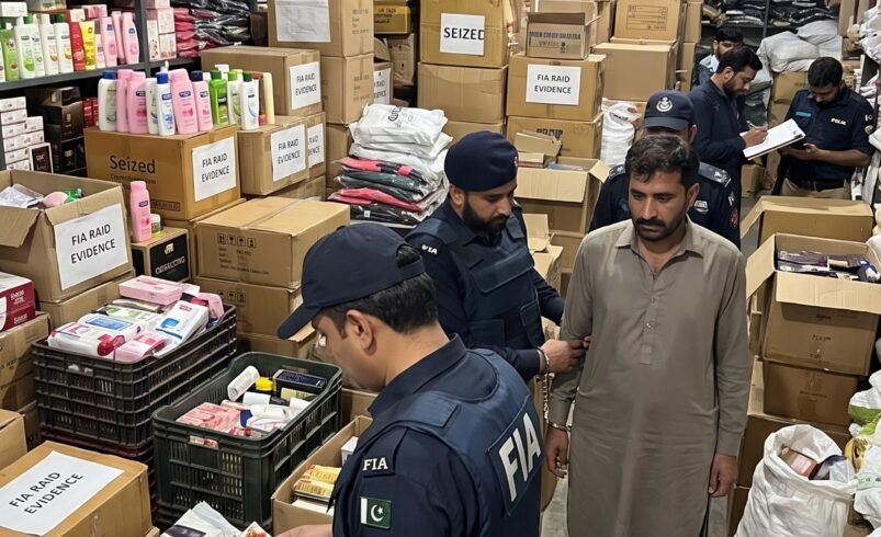 Man Arrested for Allegedly Selling Fake Brand Products in  Lahore