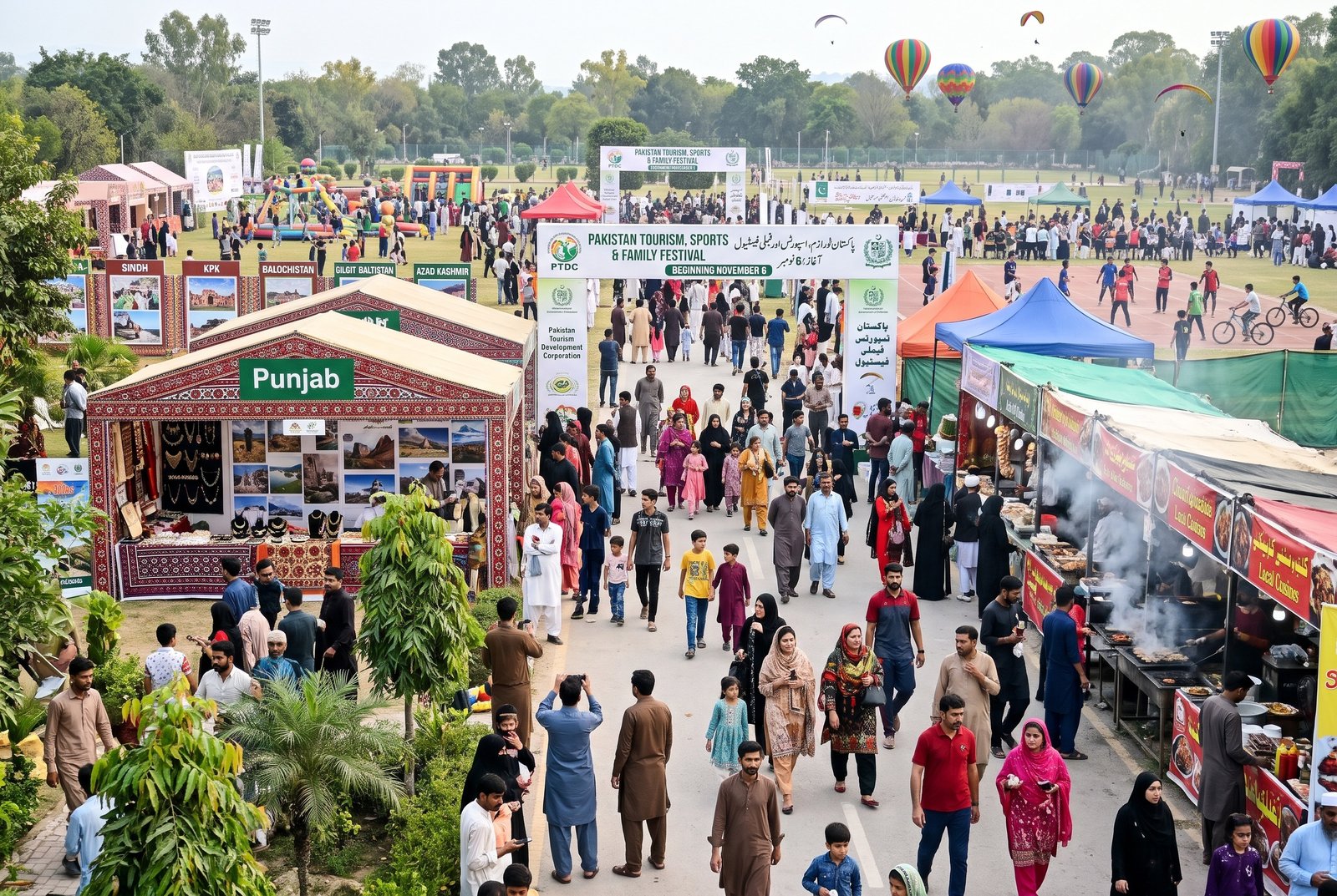 Pakistan Tourism, Sports and Family Festival to Begin on November 6