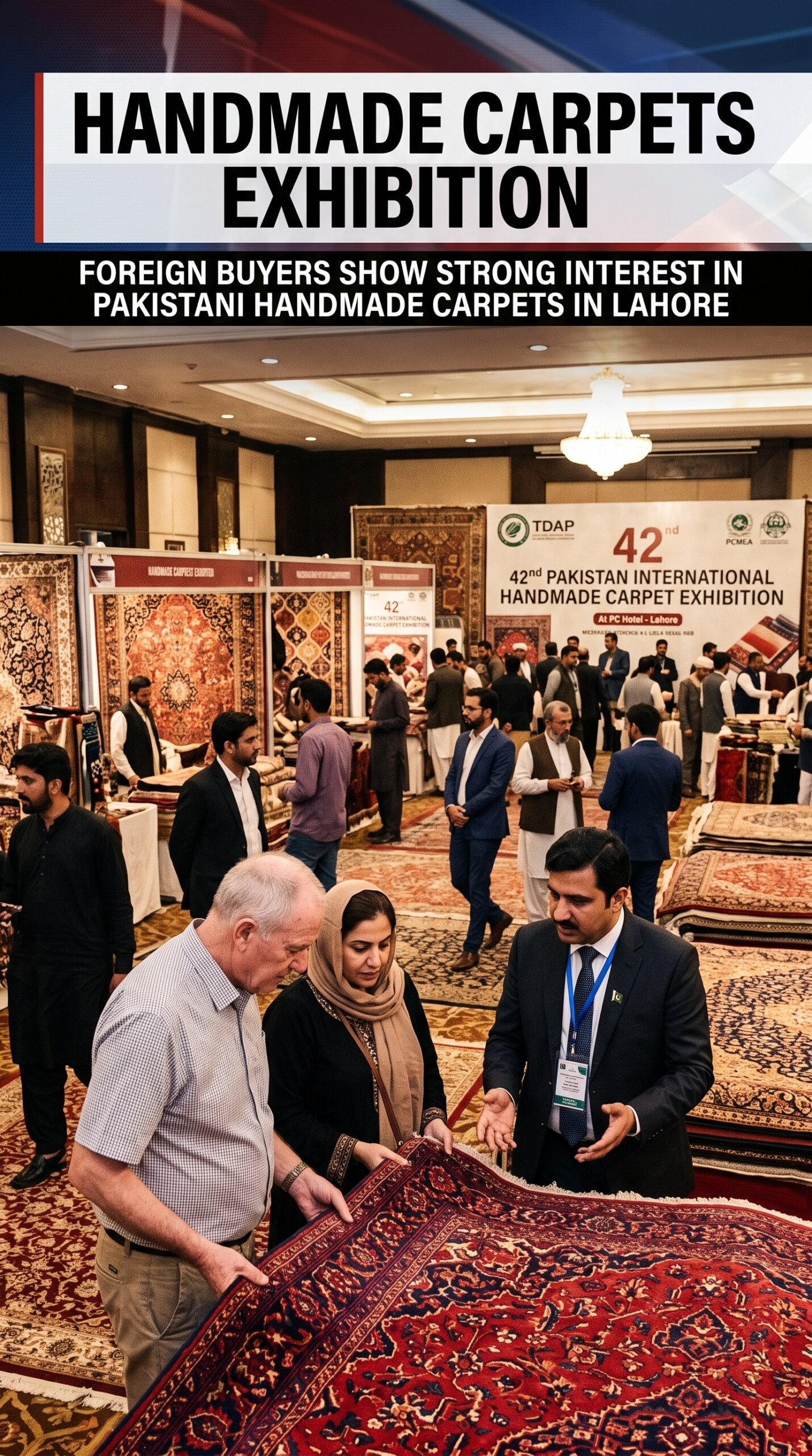 Pakistani handmade carpets exhibition