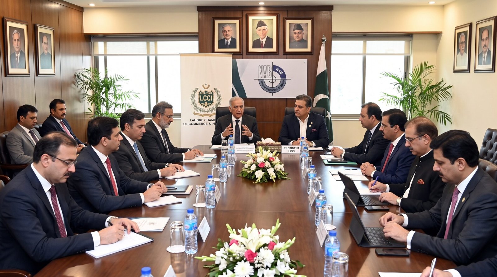 LCCI and NAB Plan Joint Efforts to Fight Corruption and  Promote Investment
