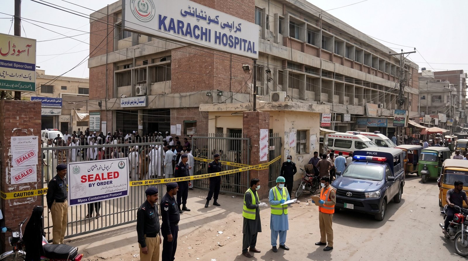 Karachi hospital mpox case